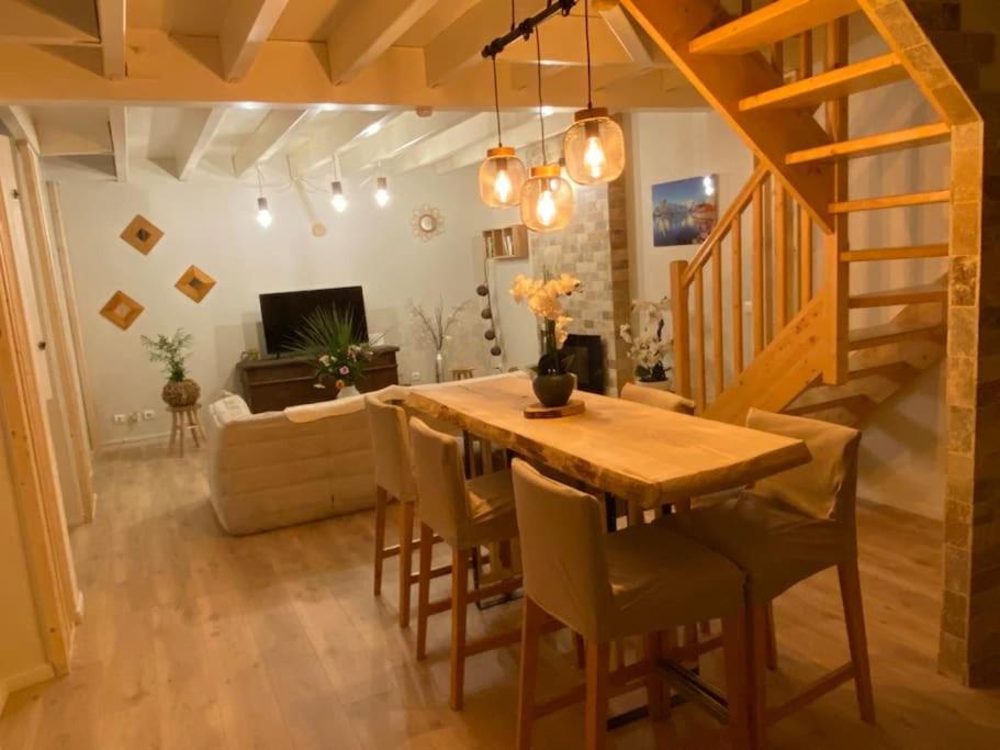 Appt Ambiance Chalet 2Ch Piscine Lagon Apartment ตาร์บ ภายนอก รูปภาพ