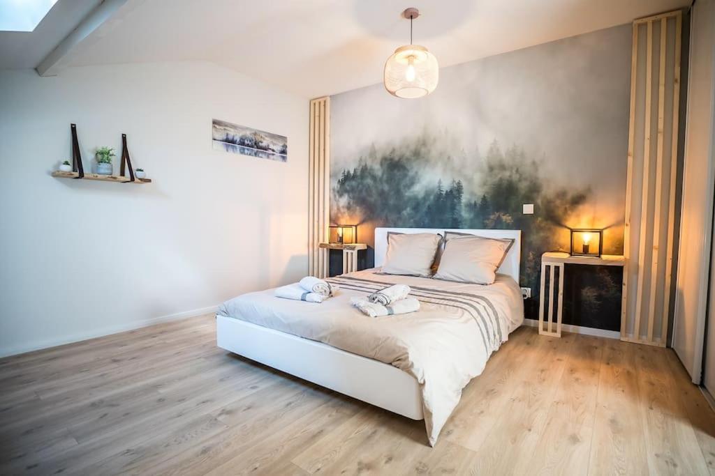 Appt Ambiance Chalet 2Ch Piscine Lagon Apartment ตาร์บ ภายนอก รูปภาพ